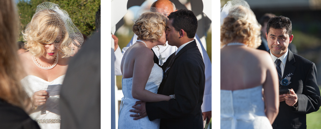 vows and kiss